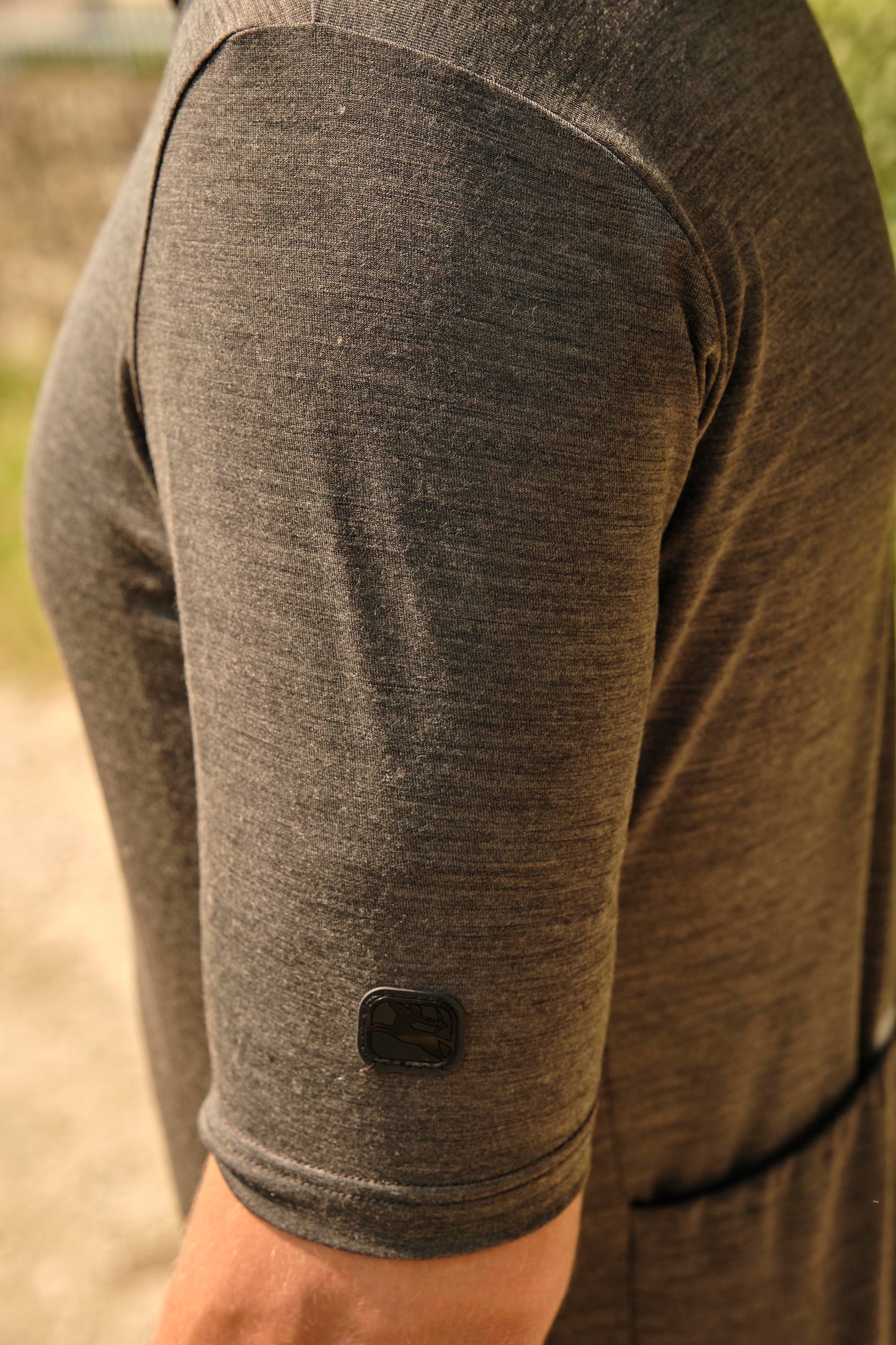 Beyond Gravel Wool Cycling-Jersey Unisex black