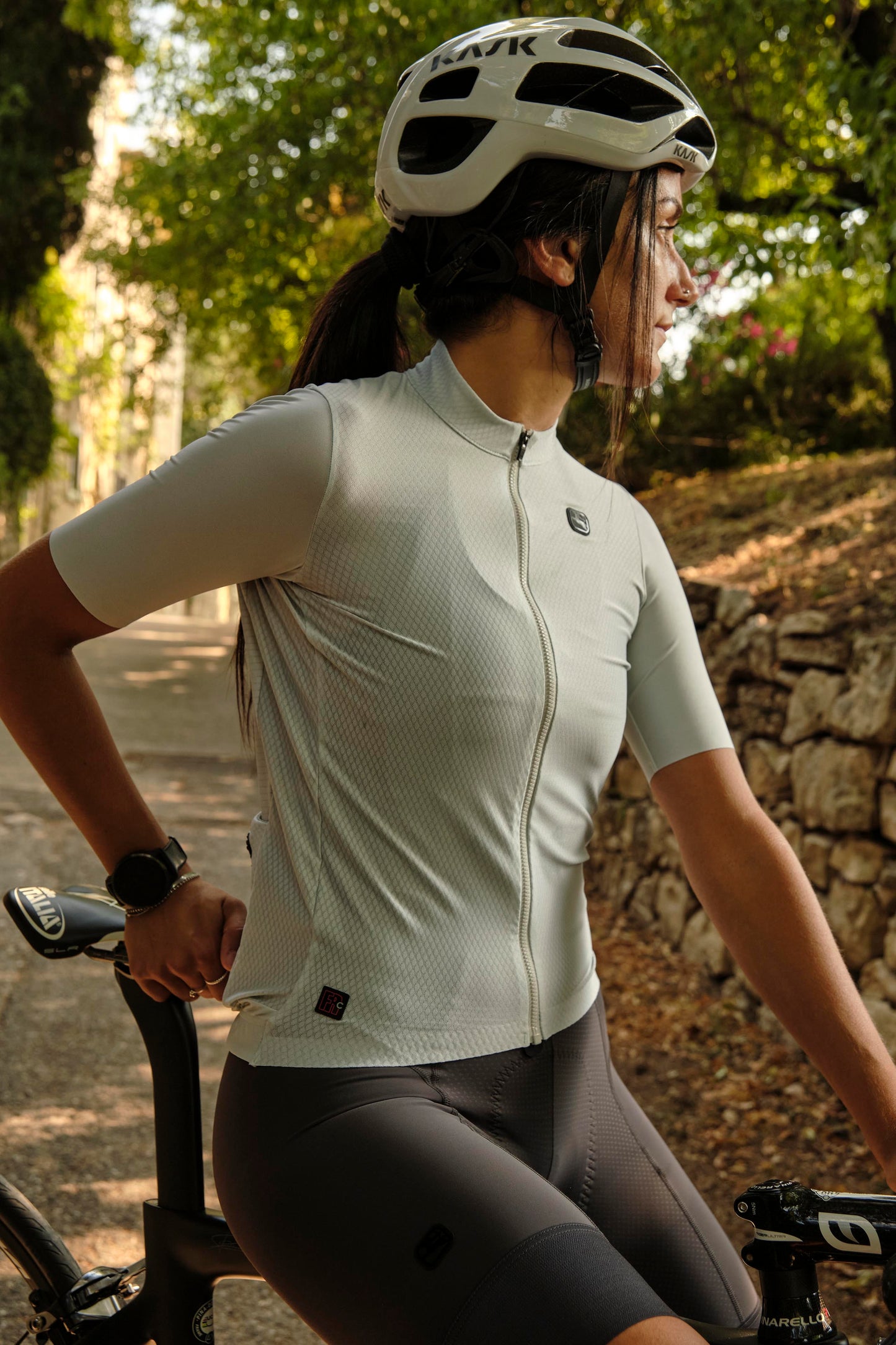 FR-C PRO Women Kurzarmtricot smoke