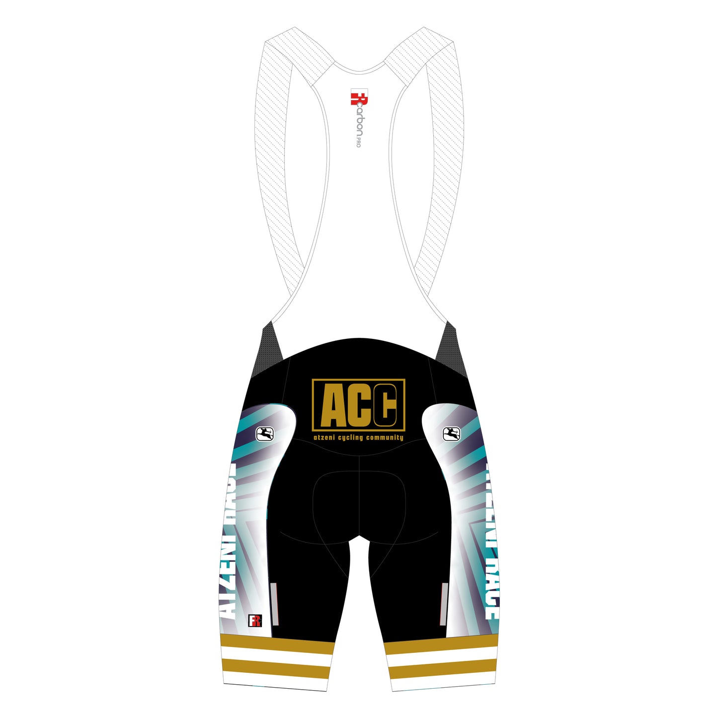 ACC FR-C PRO Trägerhosen Women white