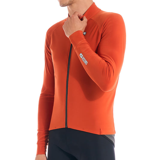 Men's G-Shield Thermal Long Sleeve Jersey sienna-orange