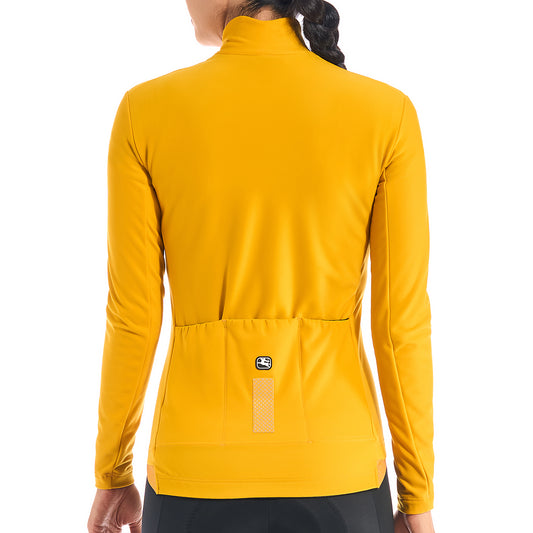 SILVERLINE Women Langarmtricot mustard