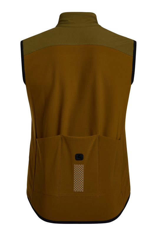 SILVERLINE Men Wintervest armadillo-bronze yellow