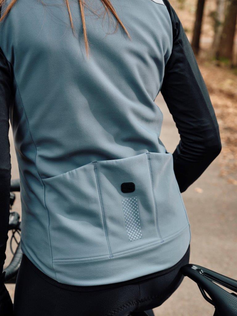 SILVERLINE Women Wintervest stone-grey