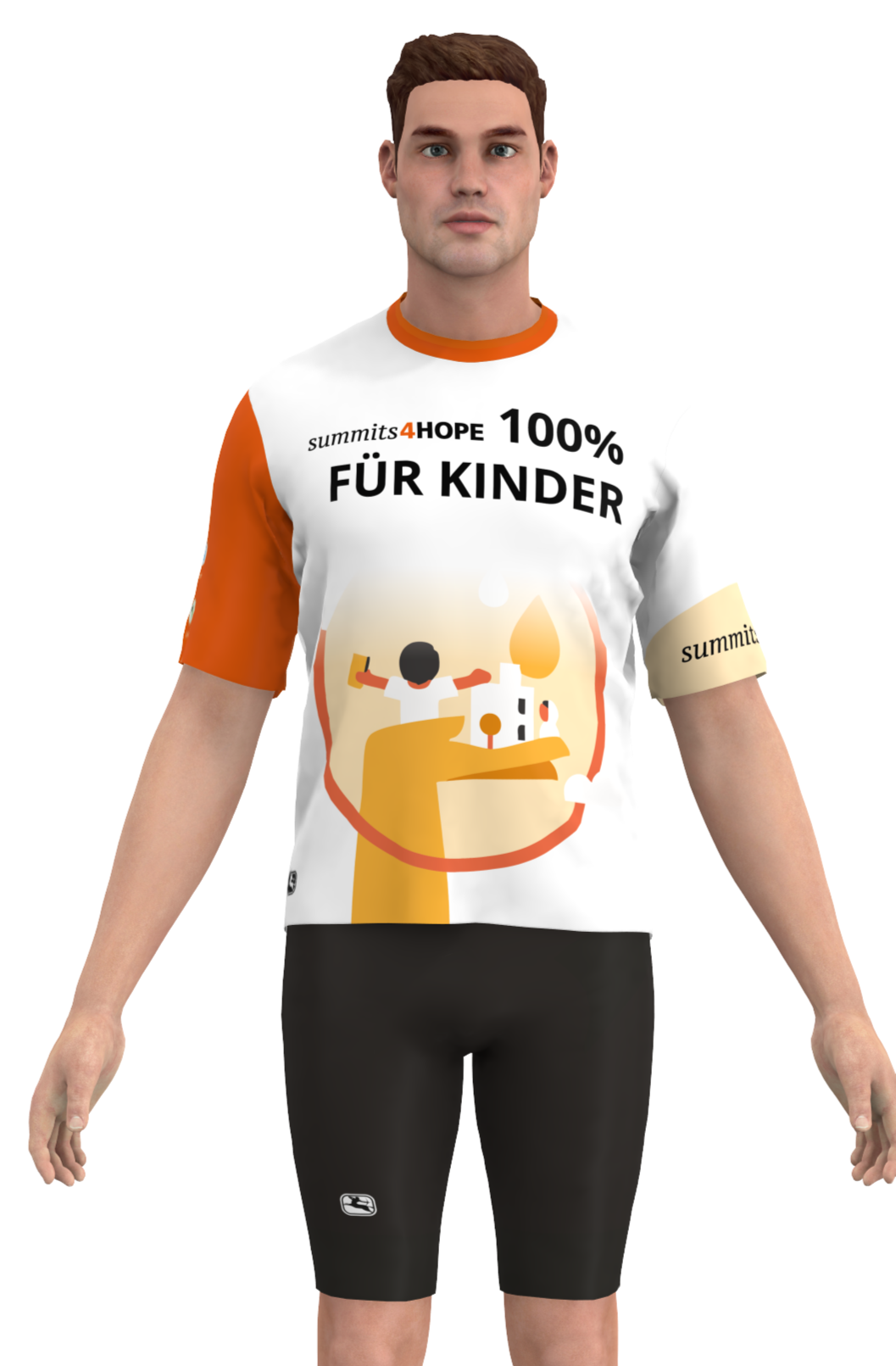 Summits4Hope Beyond Wool Kurzarm-Wander-t-Shirt Unisex
