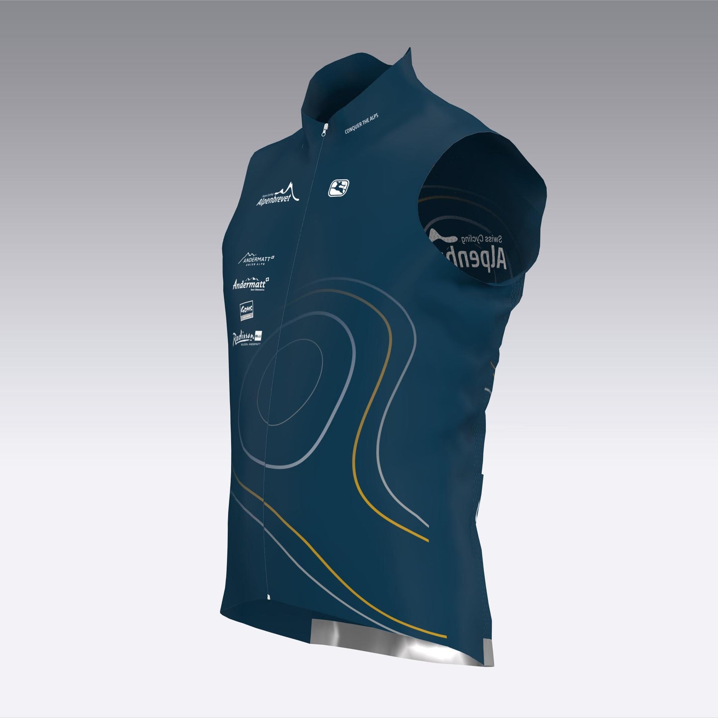 SWISS CYCLING ALPENBREVET 2024 Wind Vest UNISEX