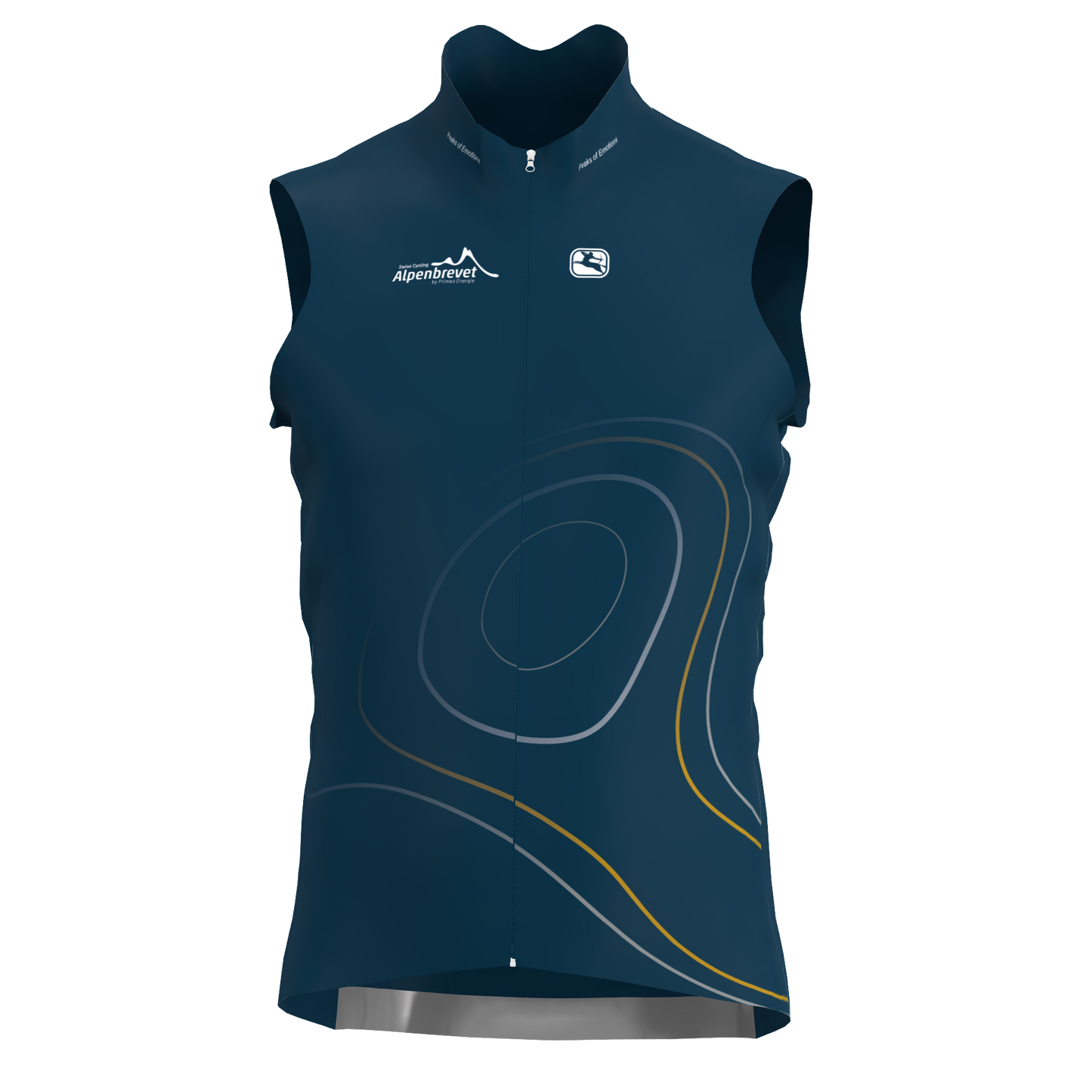SWISS CYCLING ALPENBREVET WINDGILET UNISEX