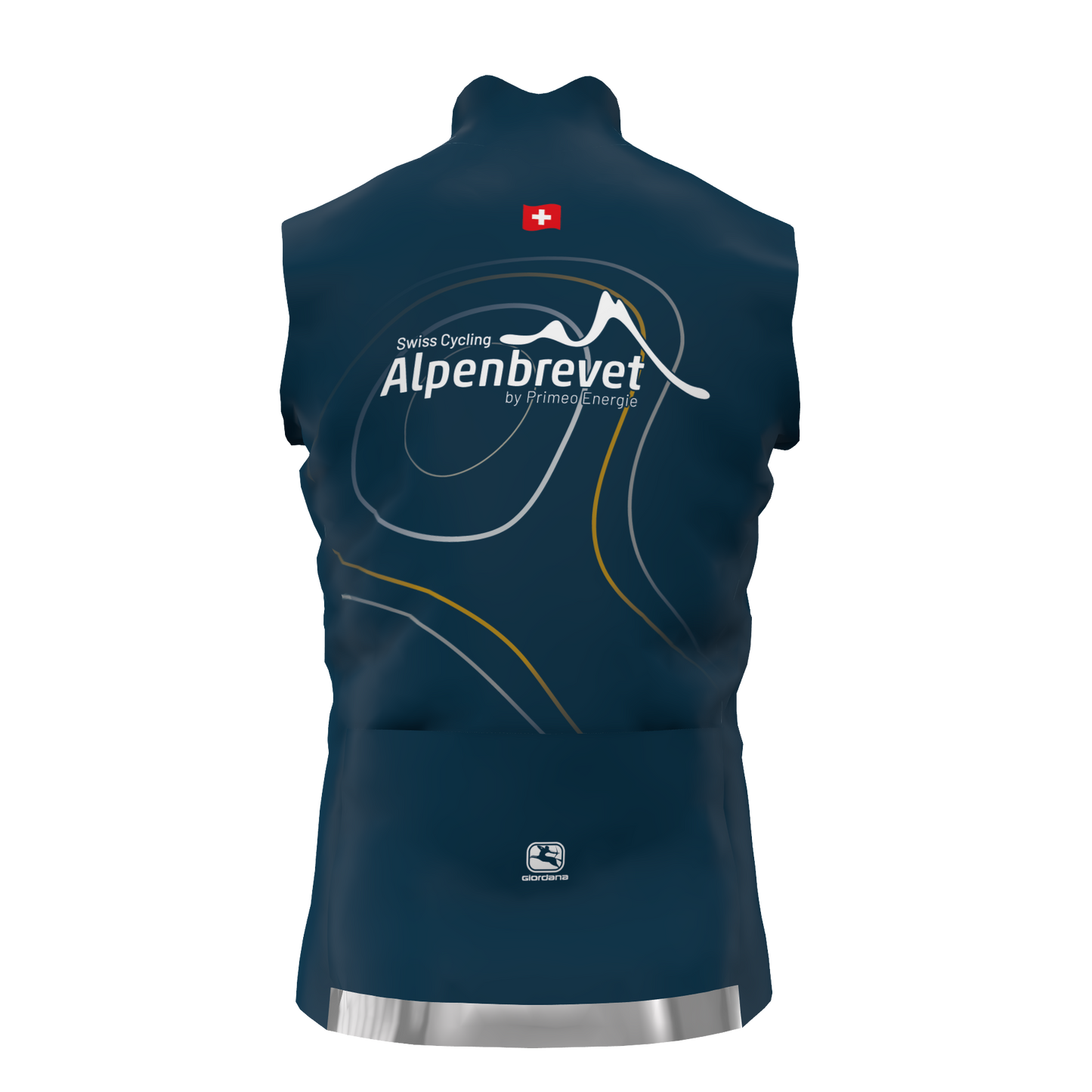 SWISS CYCLING ALPENBREVET WINDGILET UNISEX