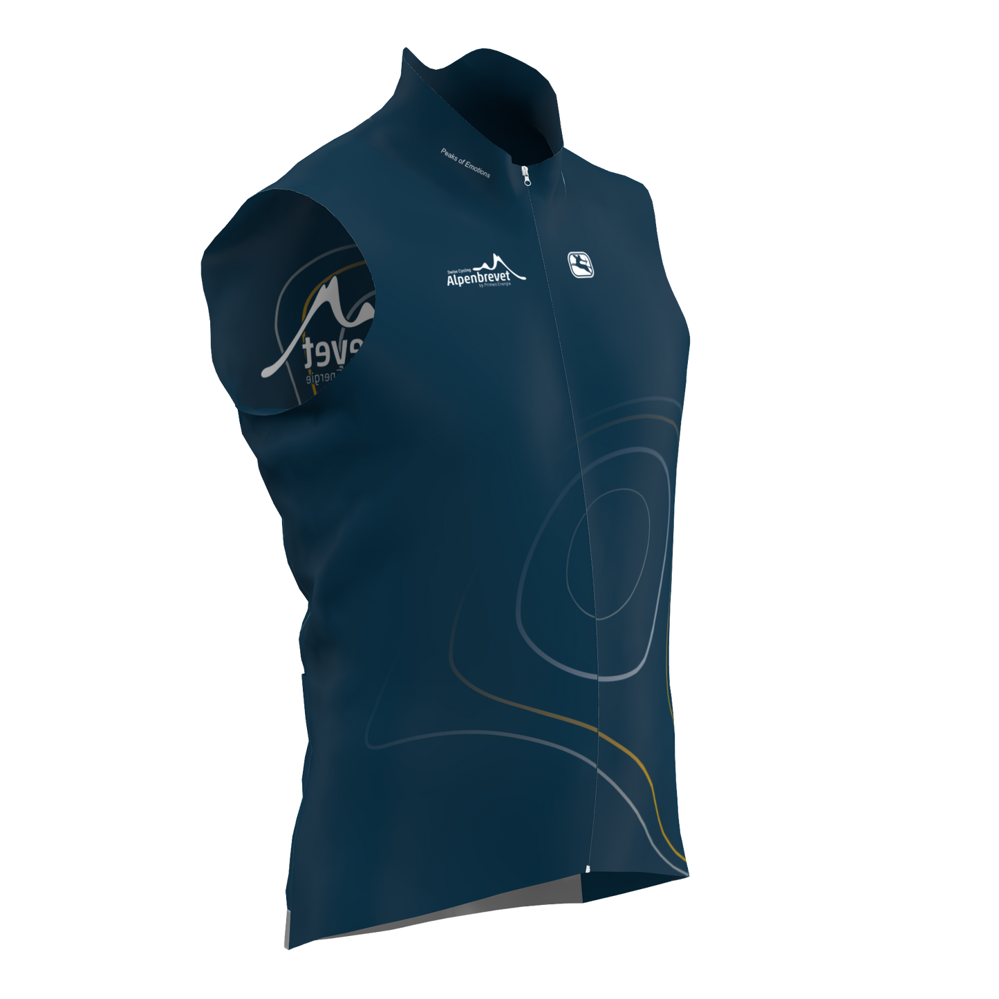 SWISS CYCLING ALPENBREVET WINDGILET UNISEX