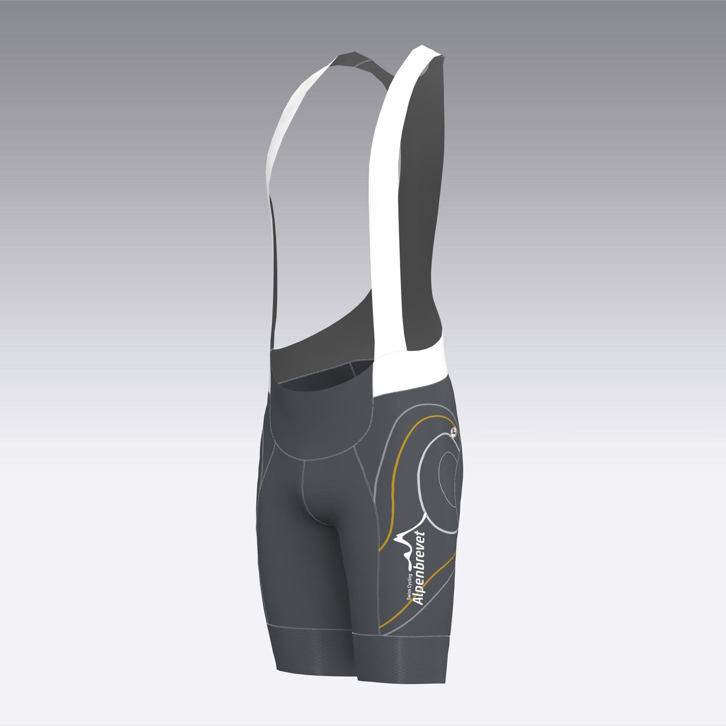 SWISS CYCLING ALPENBREVET 2024 Men`s Bib Shorts
