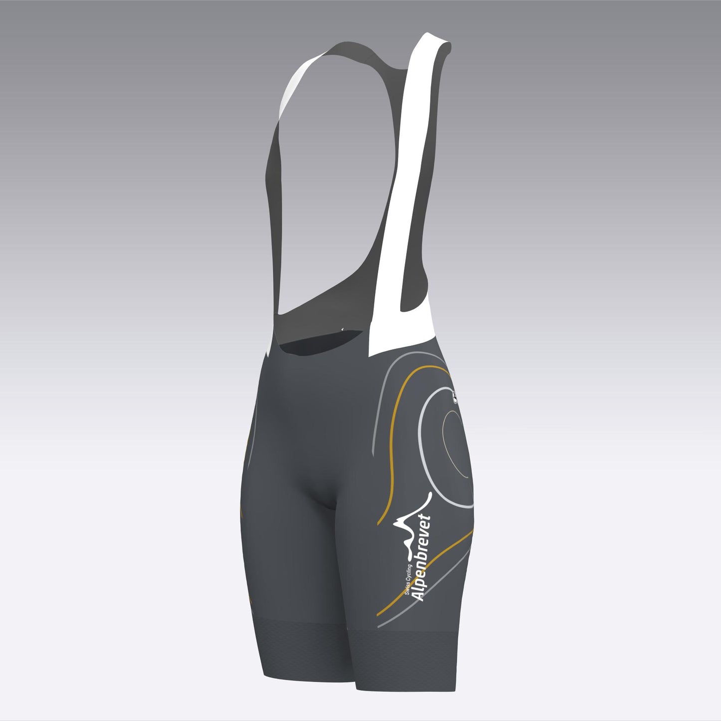 SWISS CYCLING ALPENBREVET 2024 Women`s Bib Shorts