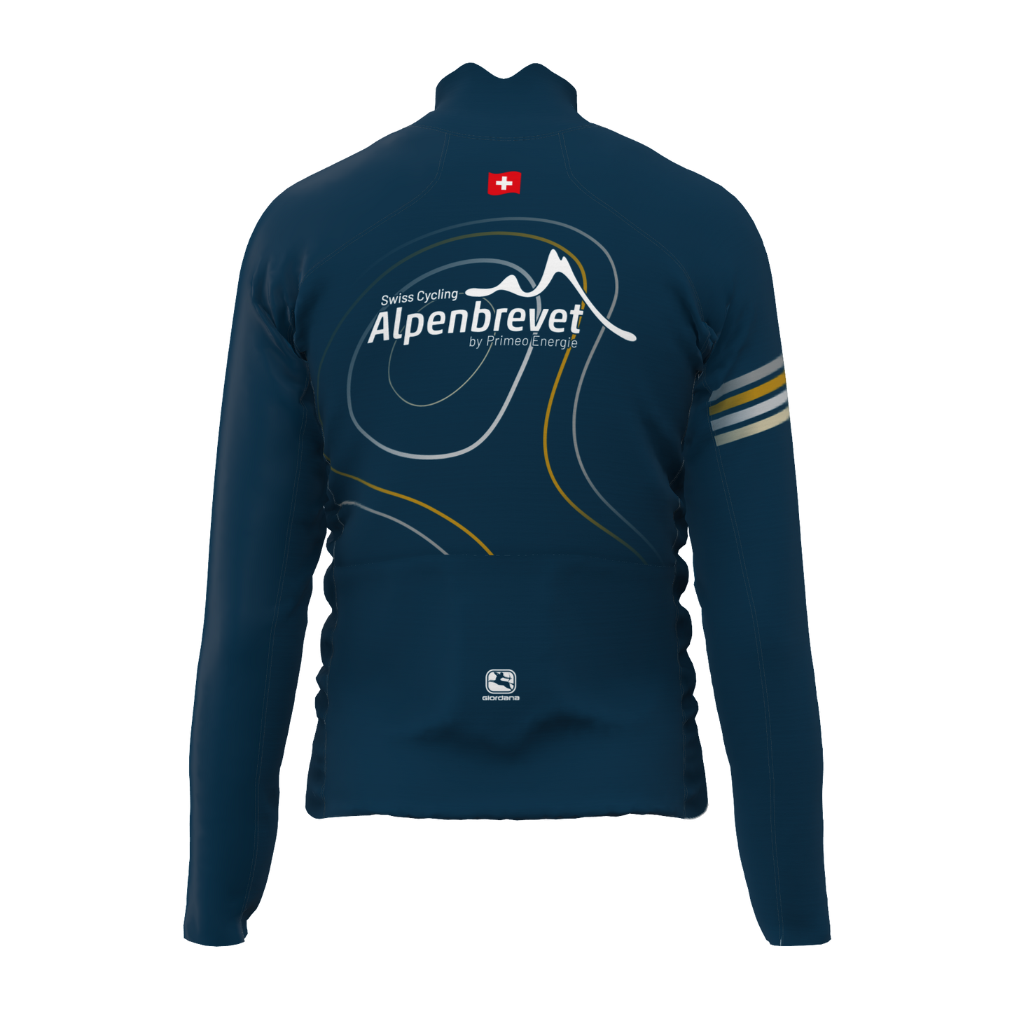 SWISS CYCLING ALPENBREVET LANGARMTRICOT UNISEX