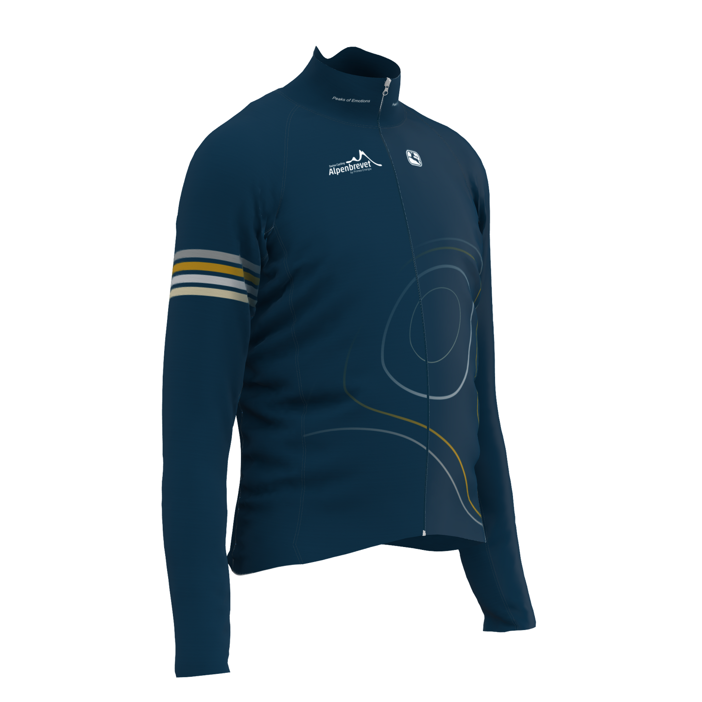 SWISS CYCLING ALPENBREVET LANGARMTRICOT UNISEX