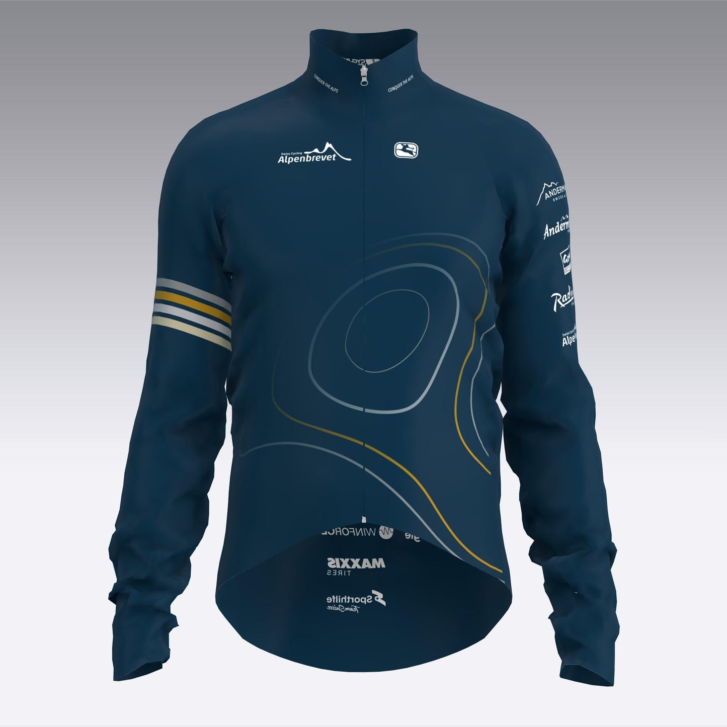 SWISS CYCLING ALPENBREVET 2024 Men`s Short Sleeve Jersey