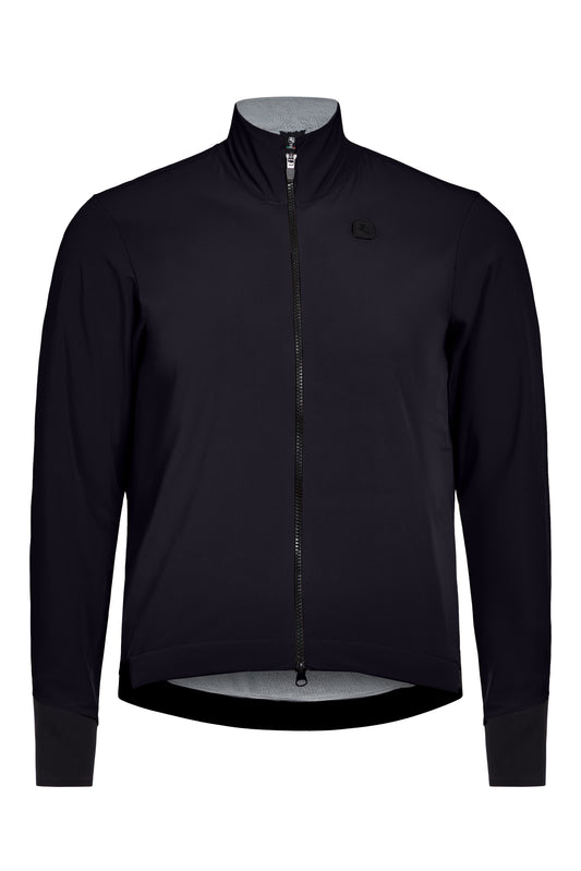 Giordana AV Extreme Herren Winterjacke Schwarz – Vorderansicht