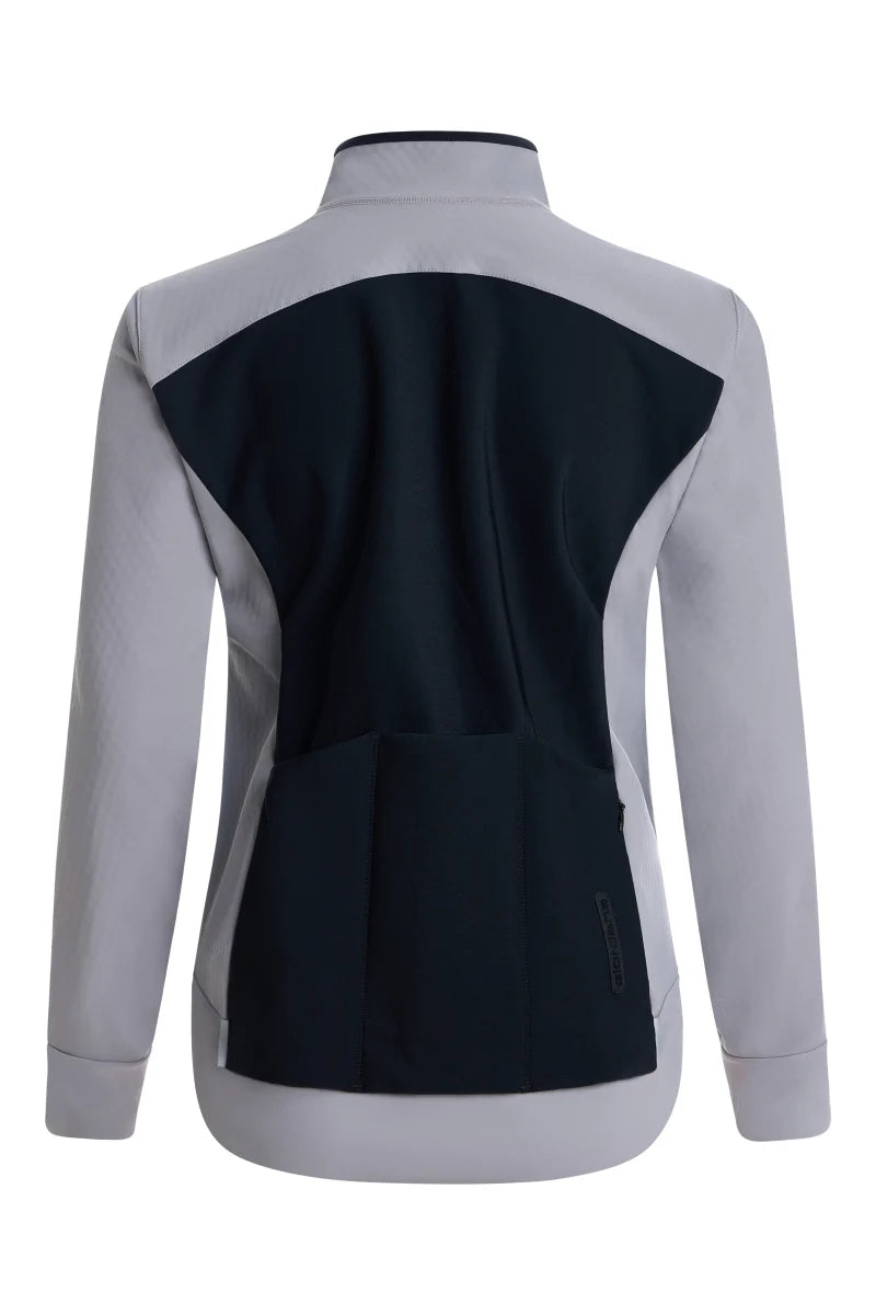 Giordana FR-C Lyte Damen Winterjacke Stone/Black – Rückansicht