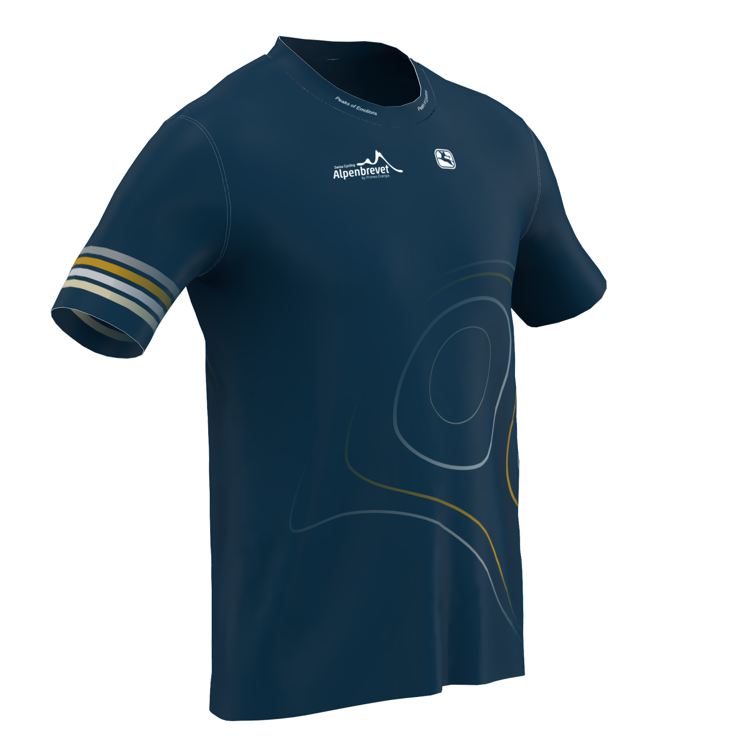 SWISS CYCLING ALPENBREVET TECH T-SHIRT UNISEX