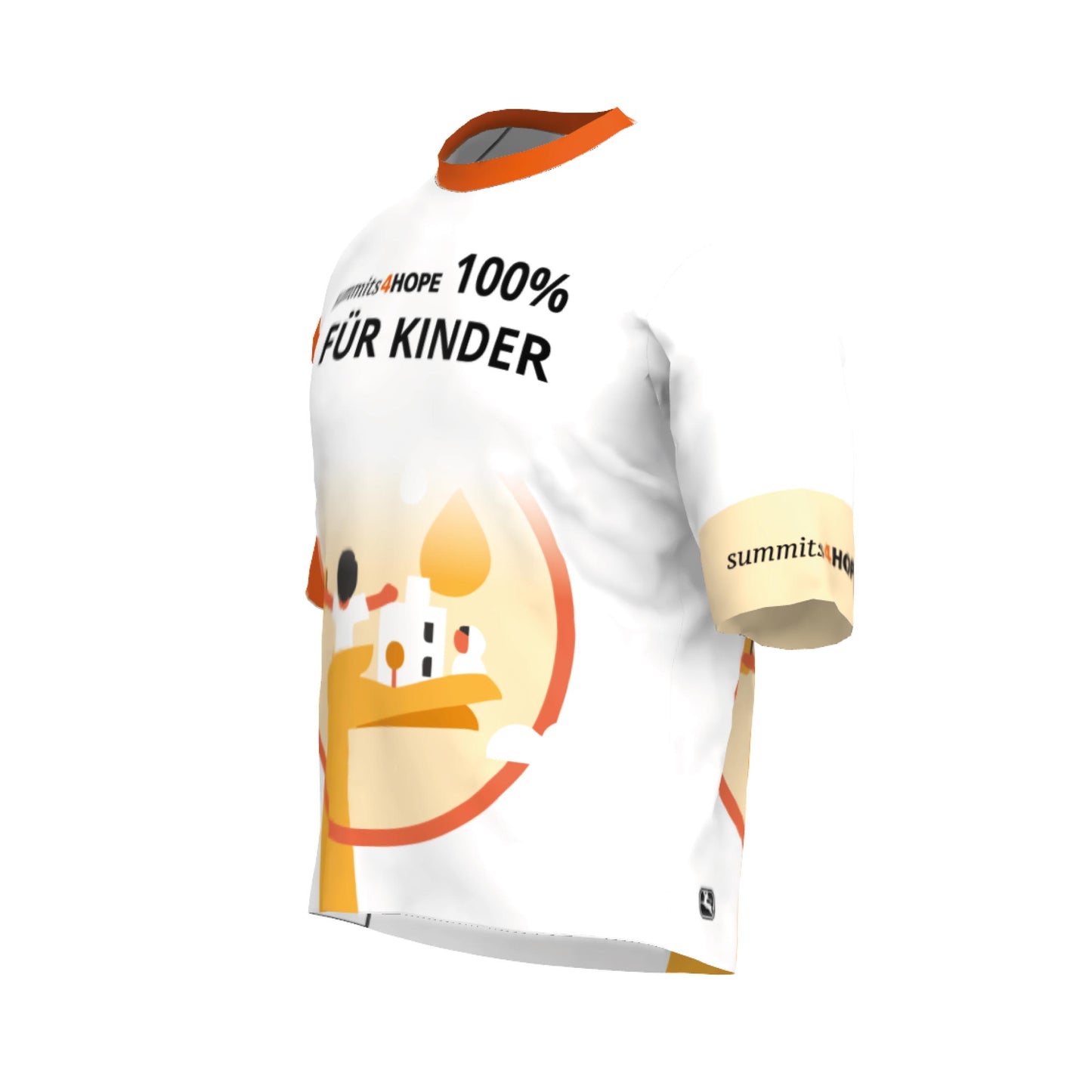 Summits4Hope Beyond Wool Kurzarm-Wander-t-Shirt Unisex