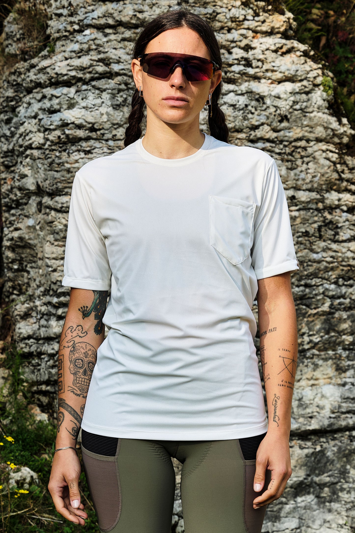 Beyond Gravel Cargo Shirt Unisex off white