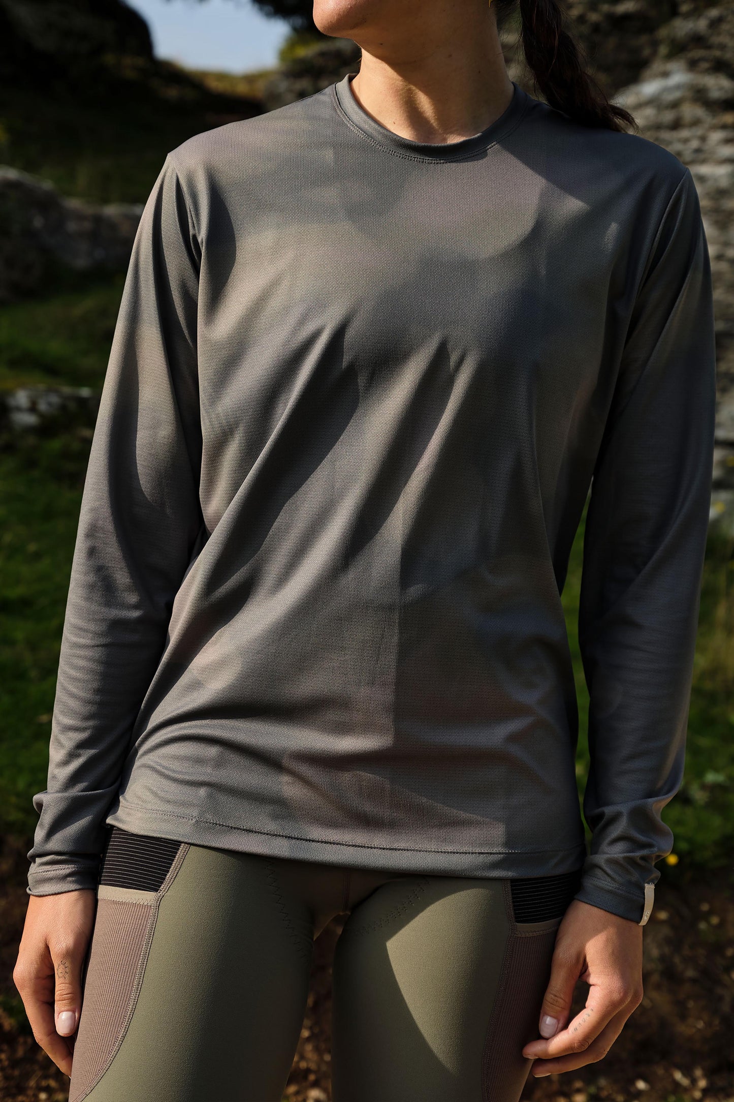 Beyond Gravel Langarm-Shirt Unisex olive