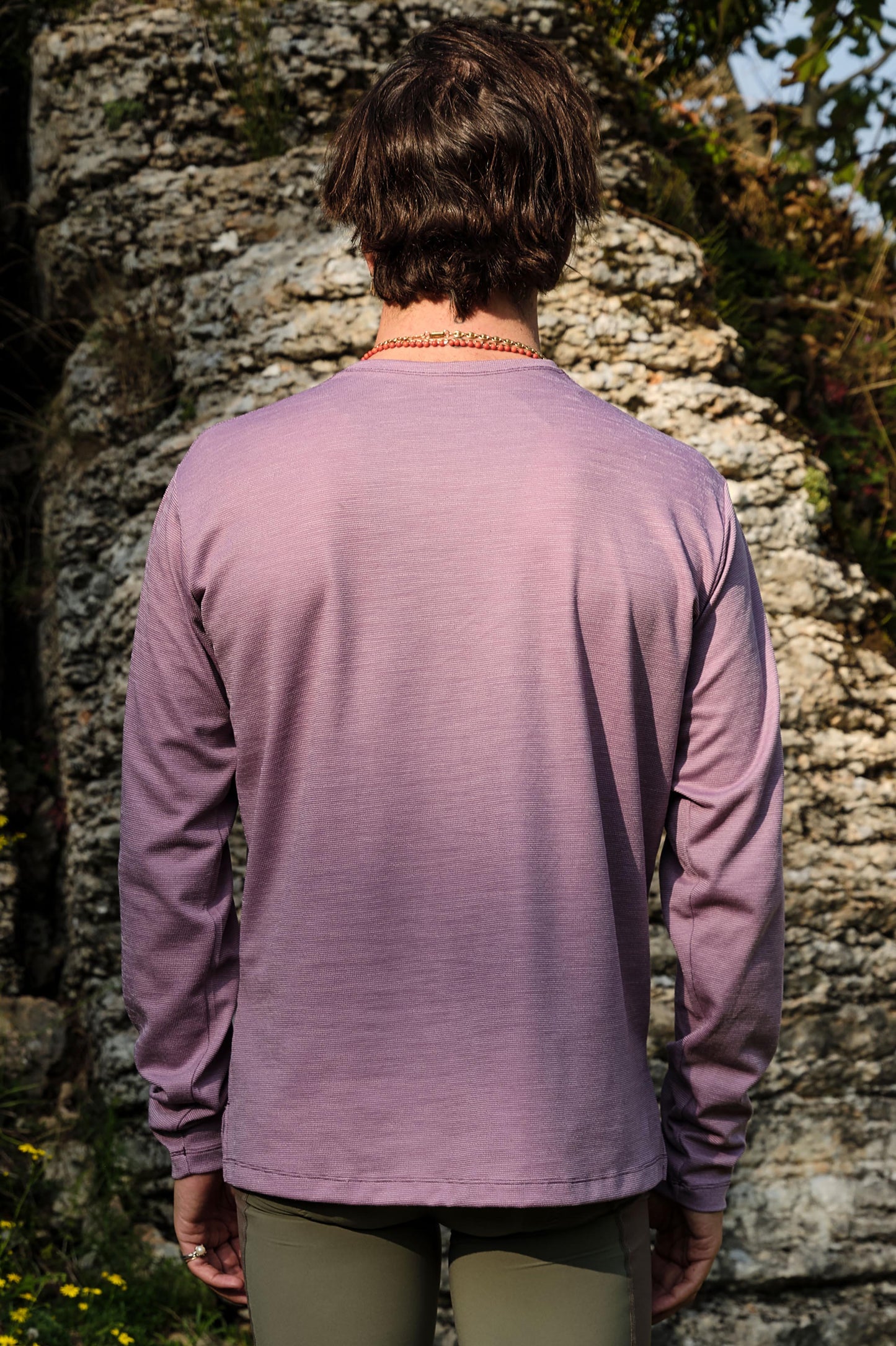 Beyond Gravel Wool Long Sleeve Tee