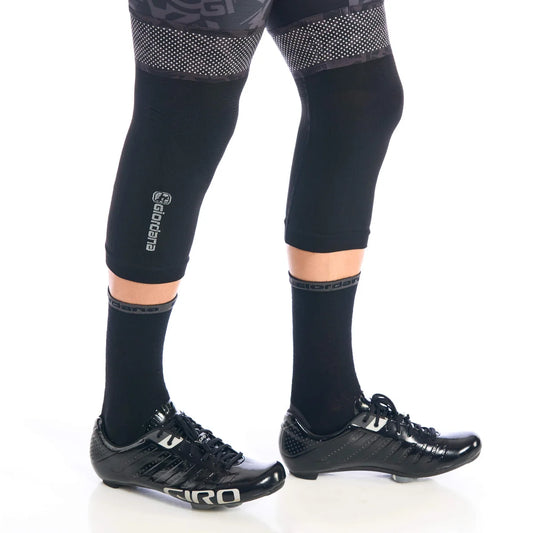 Giordana Dryarn Unisex Kniestulpen Schwarz – Seitenansicht