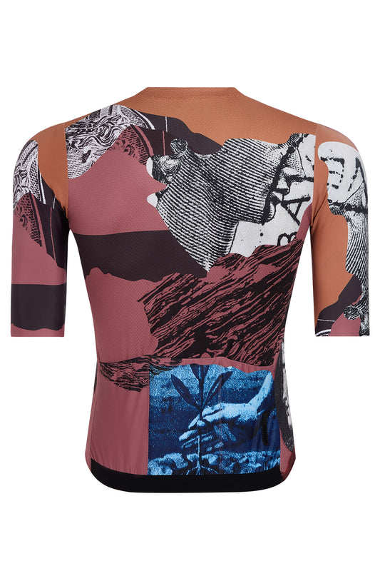 URTO Men Kurzarmtricot LA POSTA brown