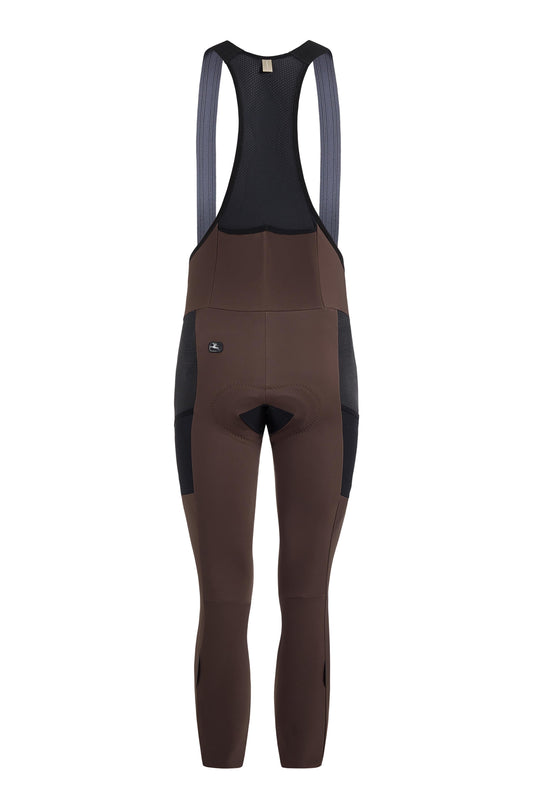 Beyond Gravel Men's Cargo Thermal Bib Tights Sable Brown