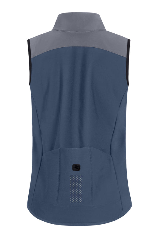 SILVERLINE Women Wintervest stone-grey