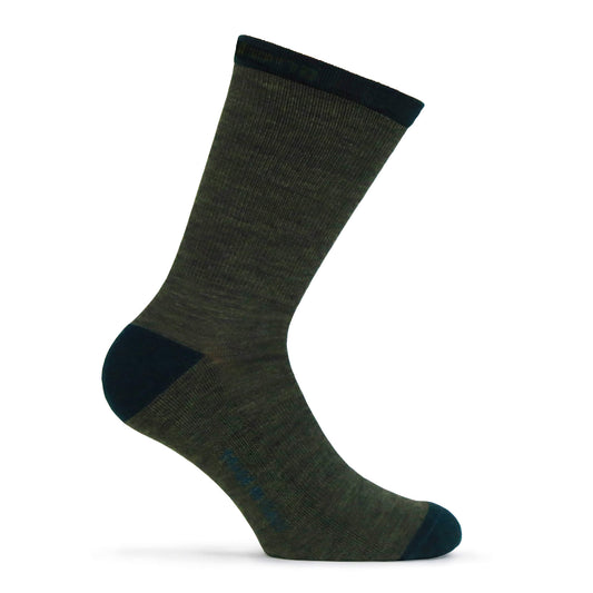 MERINO Wool Socken olive-green