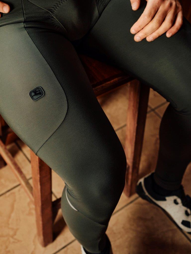 FR-C PRO Men thermal bib tights cedar-green