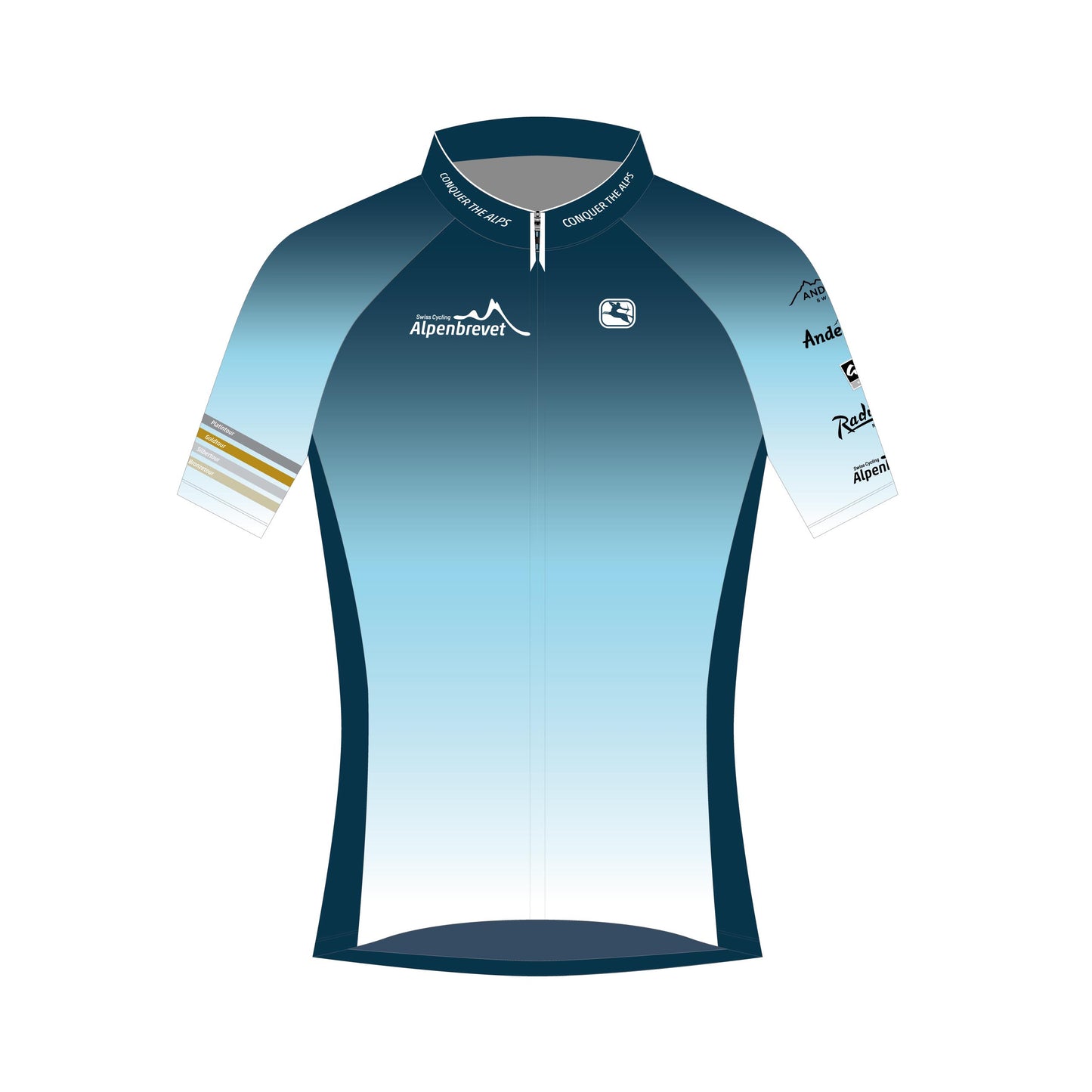 SWISS CYCLING ALPENBREVET 2024 Men`s Short Sleeve Jersey